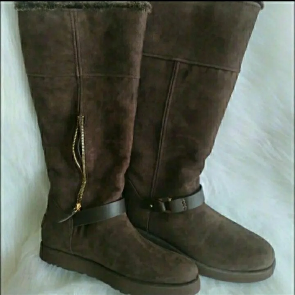 NEW UGG Boots Knee High Tall Boots Shearling Lined Size 9 Womens 9